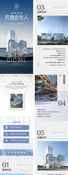 地产商业招商推文长图 