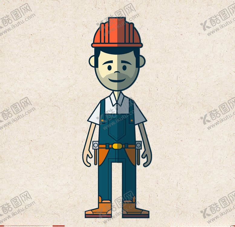 编号：40438809250106084127【酷图网】源文件下载-矢量人物扁平人物职业人物