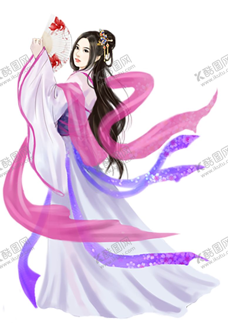 编号：76112201261808366953【酷图网】源文件下载-  古装帅哥美女插画图片