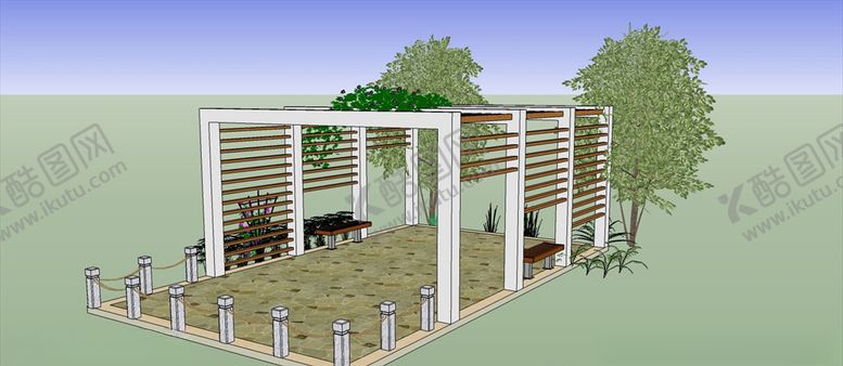 编号：12072510042258247889【酷图网】源文件下载-花架