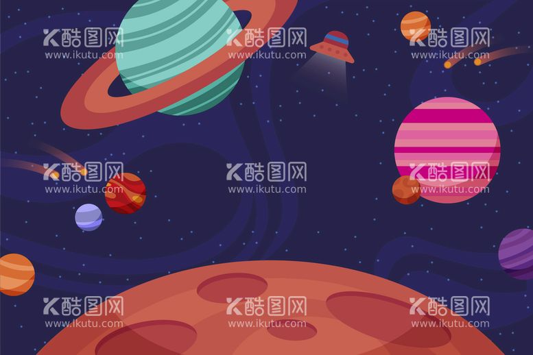 编号：11220311031009381469【酷图网】源文件下载-星球背景