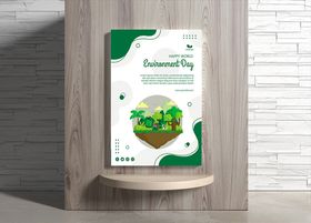 保护环境海报