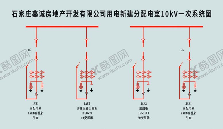 编号：98687701281340043619【酷图网】源文件下载-开闭所线路图