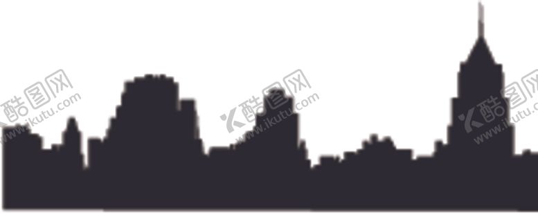 编号：68611005160125527497【酷图网】源文件下载-城市剪影