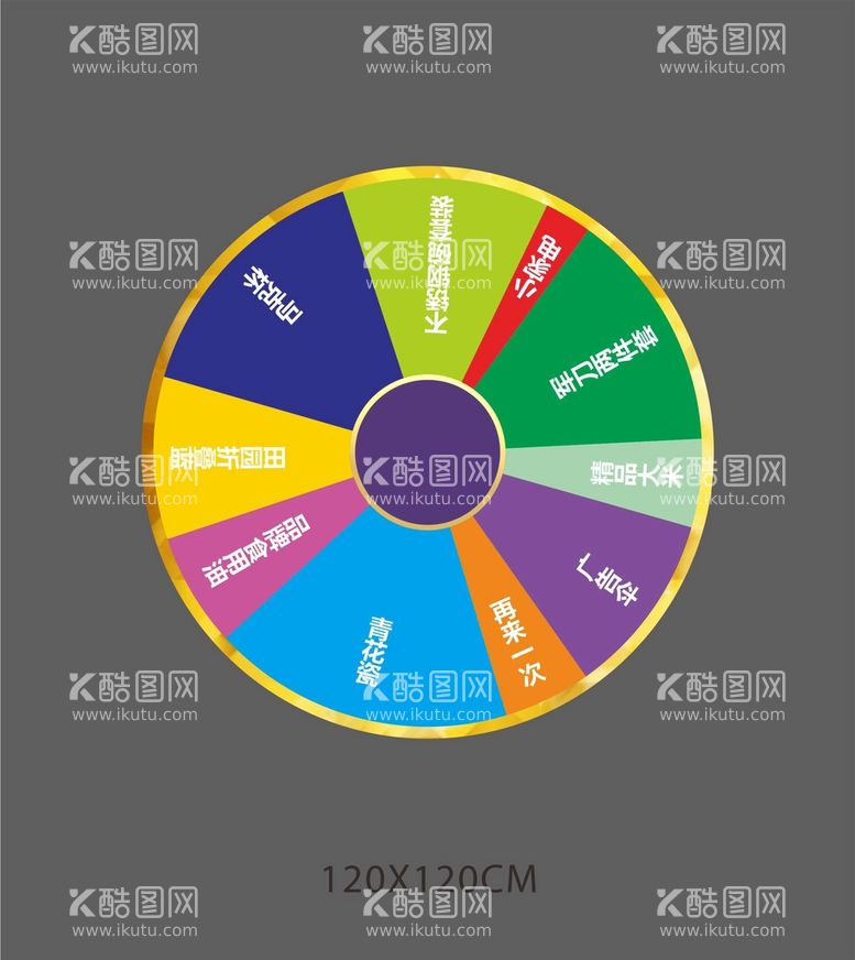 编号：62090612220348038556【酷图网】源文件下载-转盘