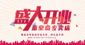 盛大开业广告dm单页宣传
