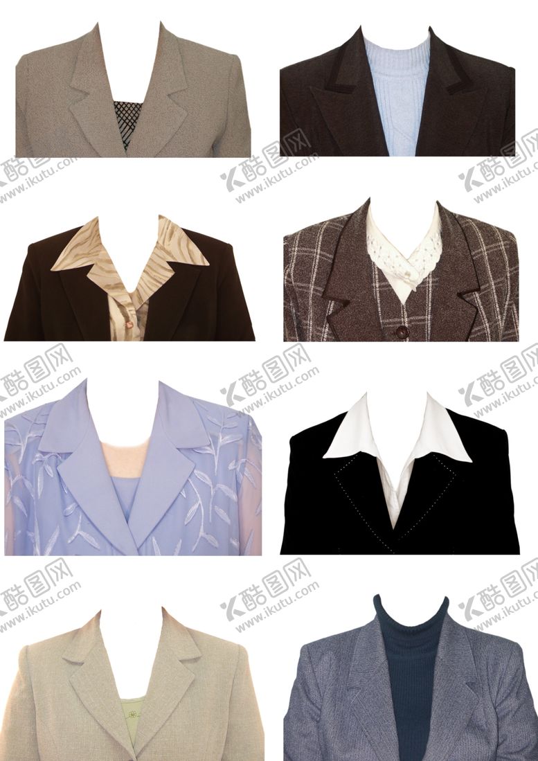 编号：28777909212327596705【酷图网】源文件下载-证件照服装