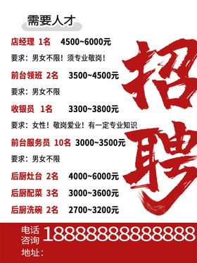 招聘人才旅馆展架启示