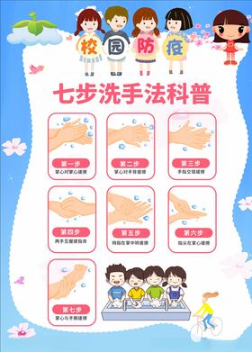 七步洗手法七步洗手