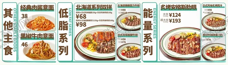 编号：69225802051816436954【酷图网】源文件下载-餐饮美食牛排海报