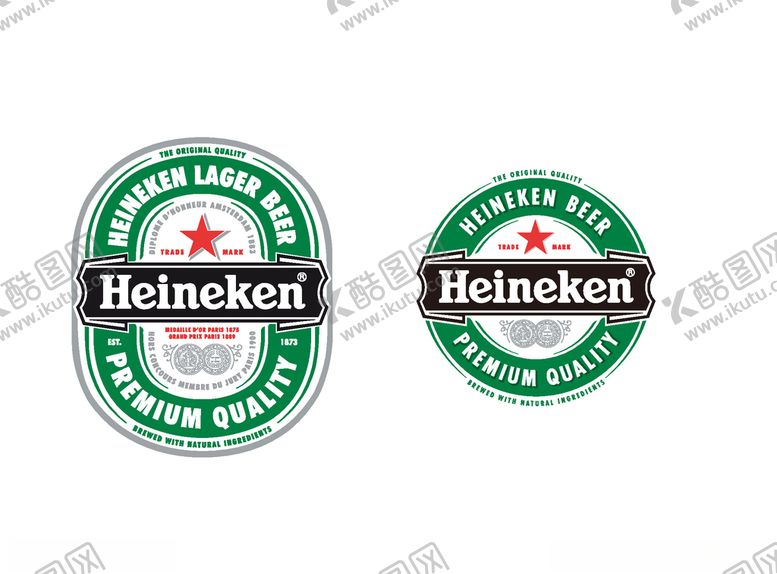 编号：53444004061802199334【酷图网】源文件下载-Heineken标志