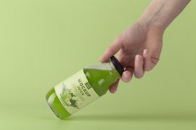 瓶子样机水果调味品储物罐透明玻璃
