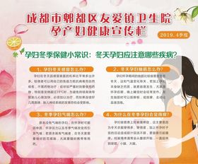卫生院孕妇保健宣传栏