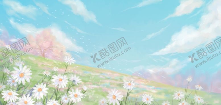 编号：75131804040220134783【酷图网】源文件下载-春日花海梦幻烂漫风景