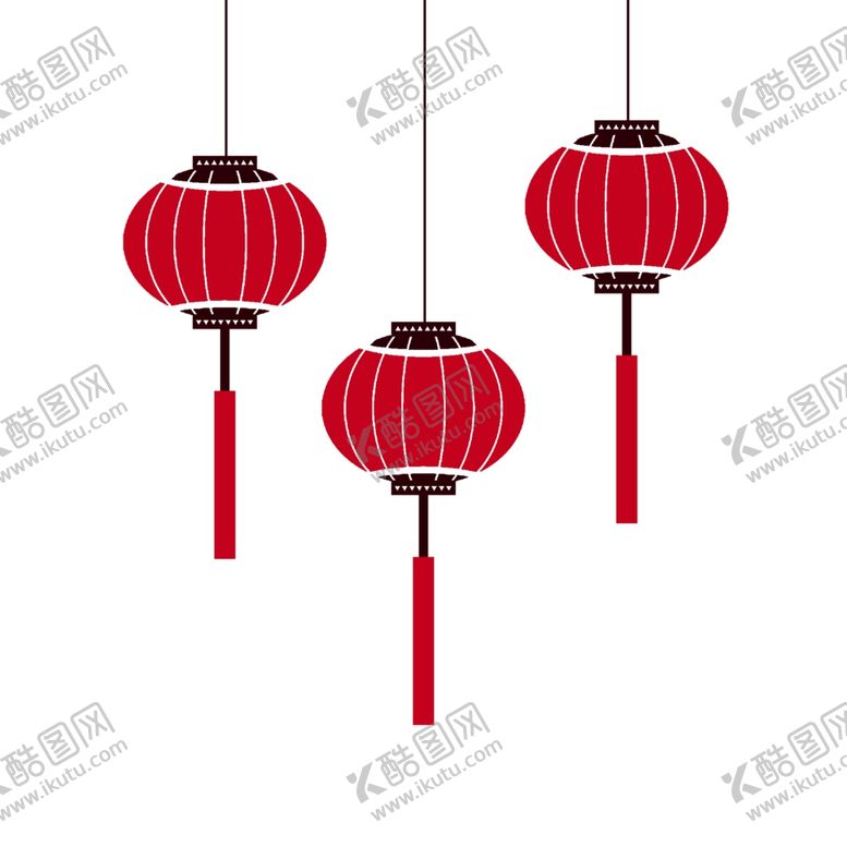 编号：64636104272215359459【酷图网】源文件下载-灯笼卡通元素