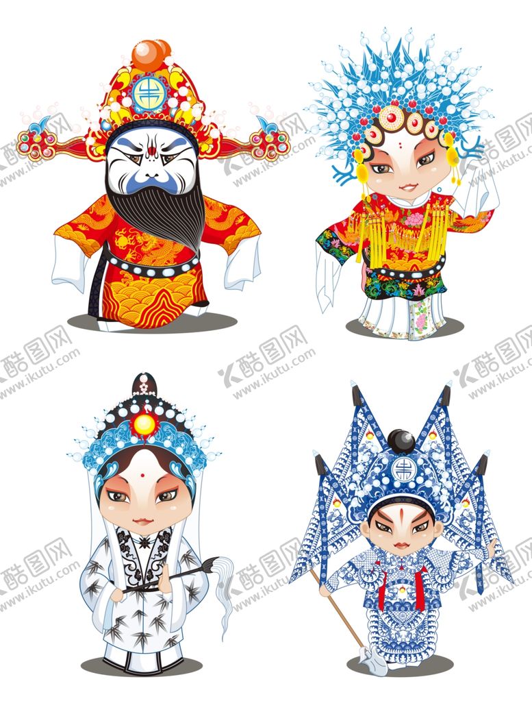 编号：67399310080525255007【酷图网】源文件下载-京剧人物