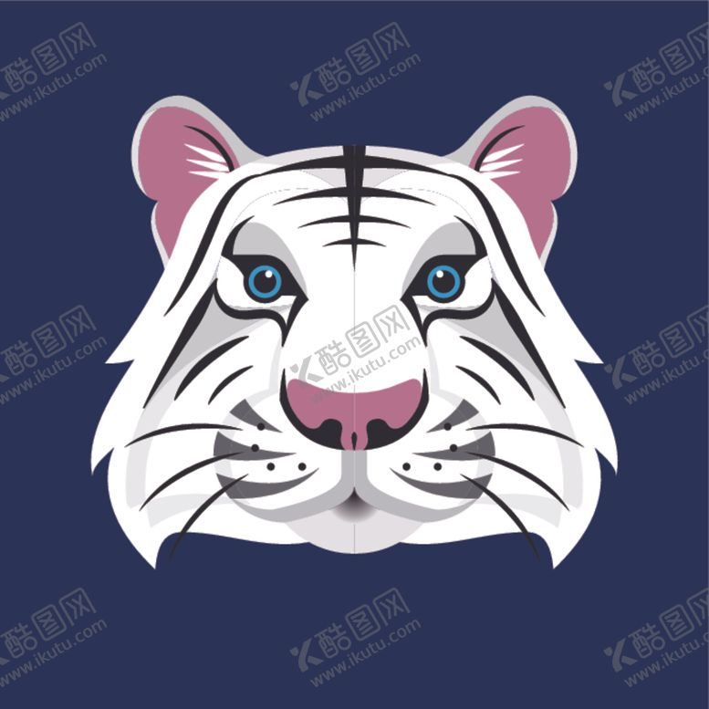 编号：20037710012050555822【酷图网】源文件下载-卡通老虎