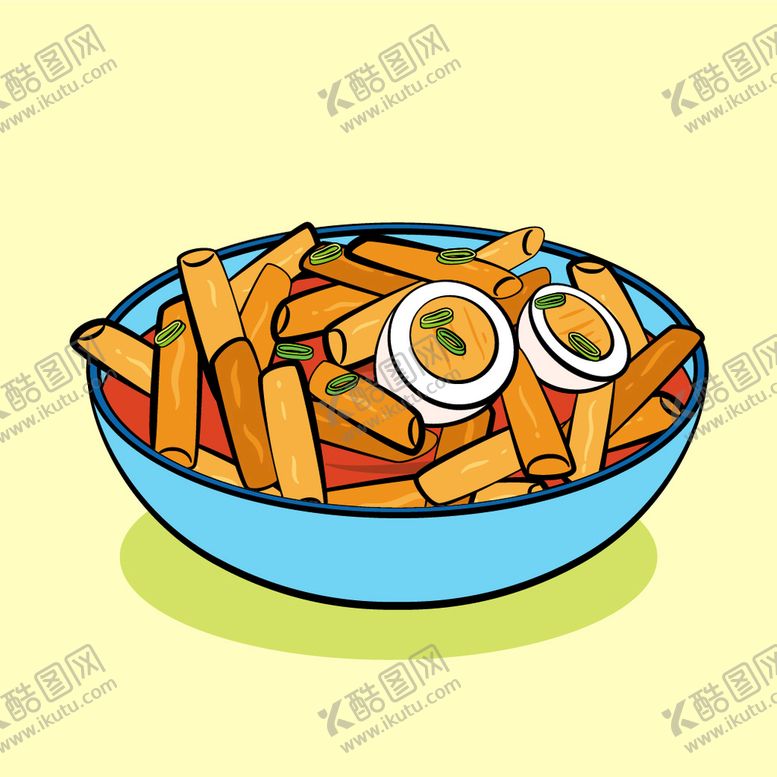 编号：29737610300721277091【酷图网】源文件下载-卡通食物