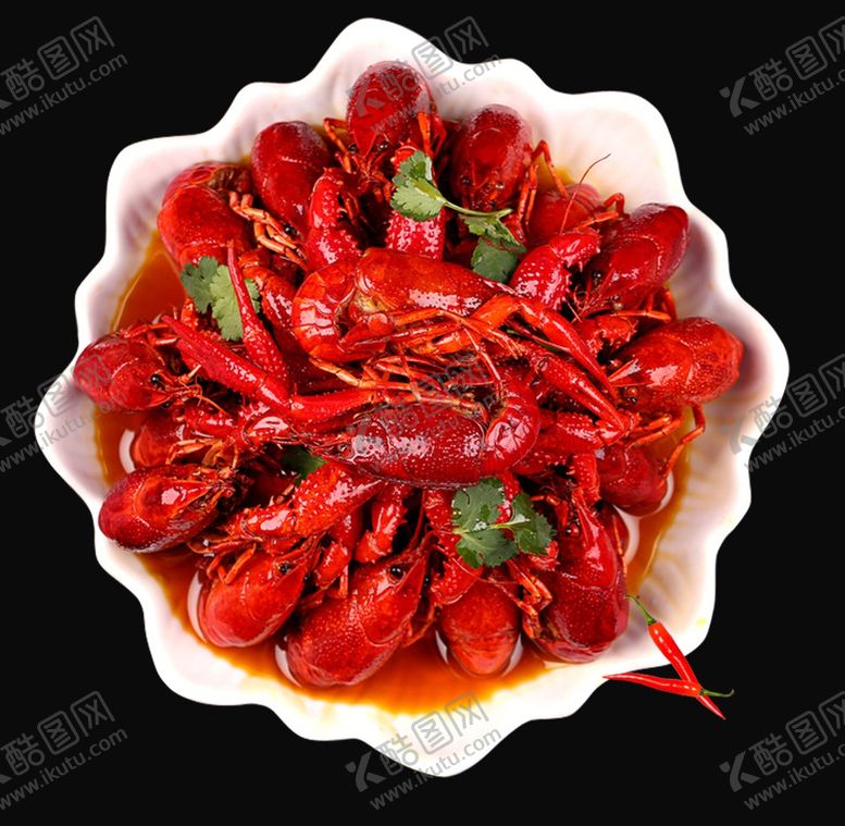编号：48112405011452075982【酷图网】源文件下载-蒜蓉龙虾