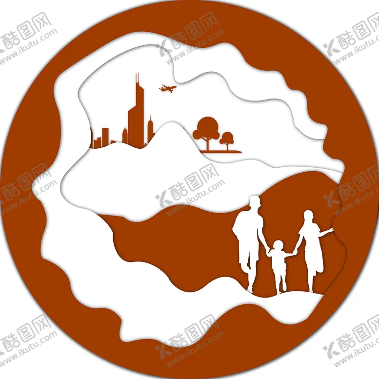 编号：81652012101900059981【酷图网】源文件下载-圆形造型墙