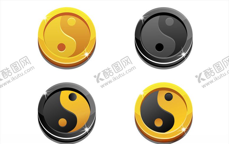 编号：68801206231930532809【酷图网】源文件下载-太极图标