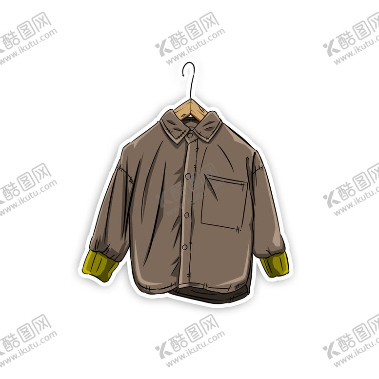 编号：23561809121539205937【酷图网】源文件下载-服装衣服架外贸买衣服上衣长袖卡