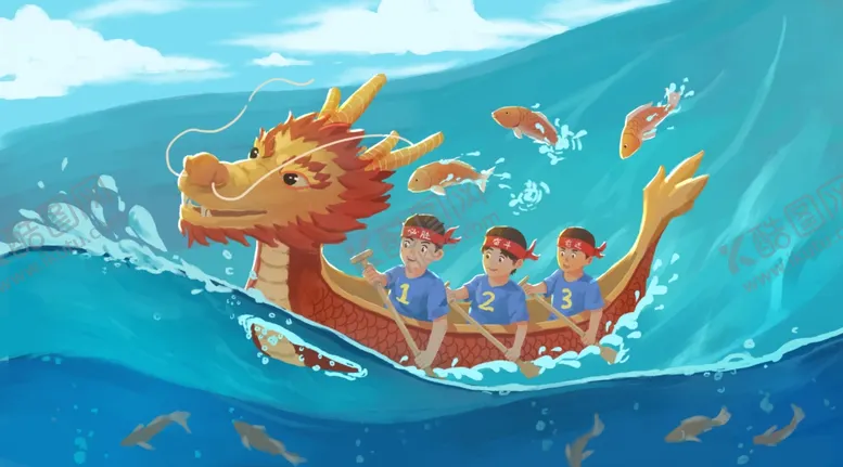 编号：75640002022055471151【酷图网】源文件下载-端午节插画