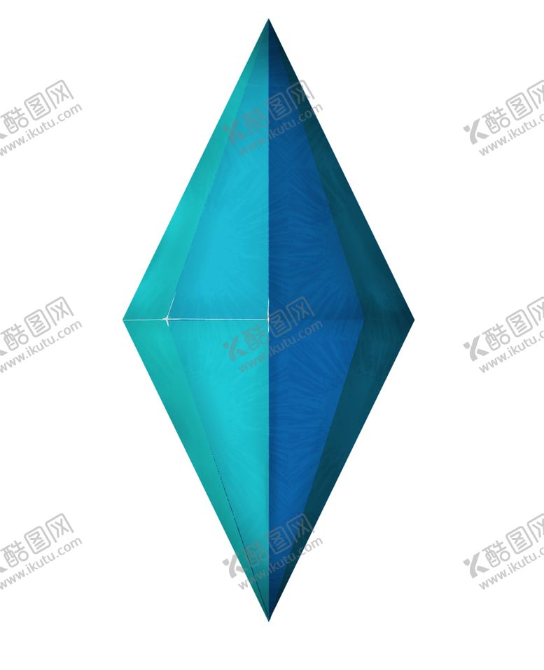 编号：44239207061026209627【酷图网】源文件下载-手绘钻石宝石水晶珠宝免扣素材