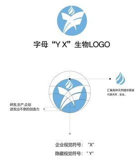 生物logo