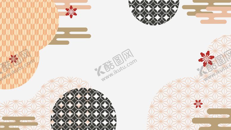 编号：24708509300018526573【酷图网】源文件下载-东方日式底纹边框