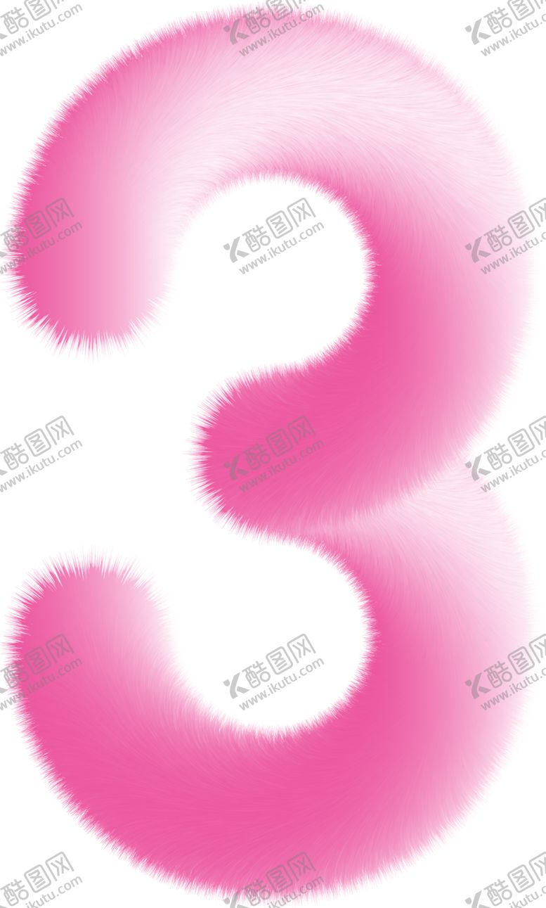 编号：56483202201956127919【酷图网】源文件下载-毛绒数字