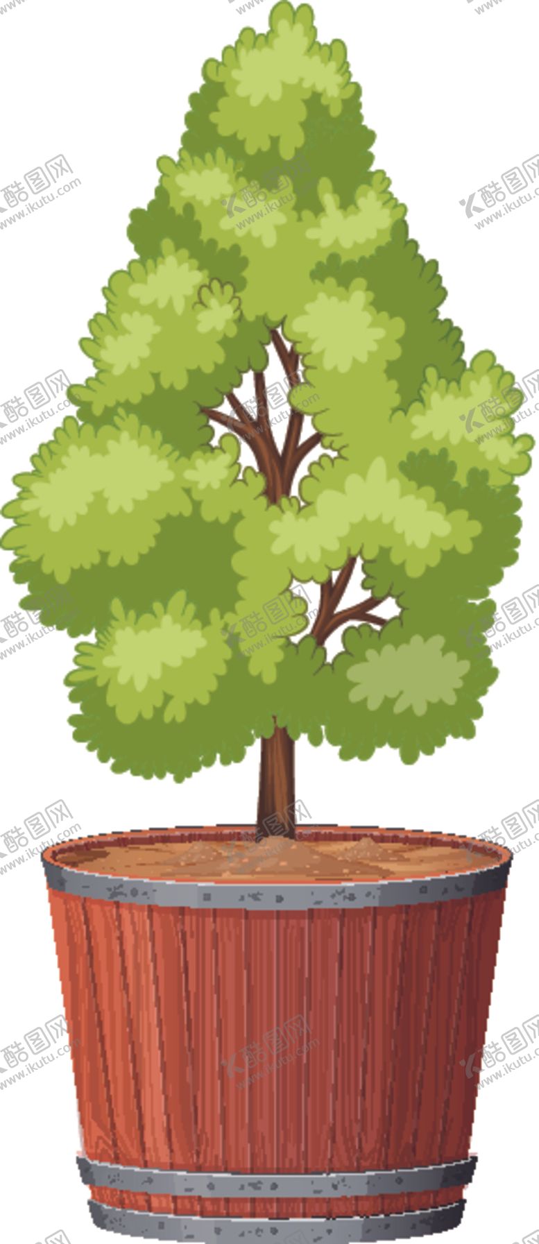 编号：64700311010421361020【酷图网】源文件下载-盆景盆栽