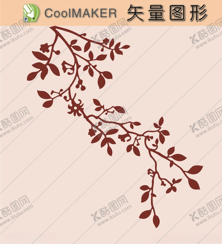 编号：21318309242137013959【酷图网】源文件下载-花草剪纸花草壁纸简洁手绘