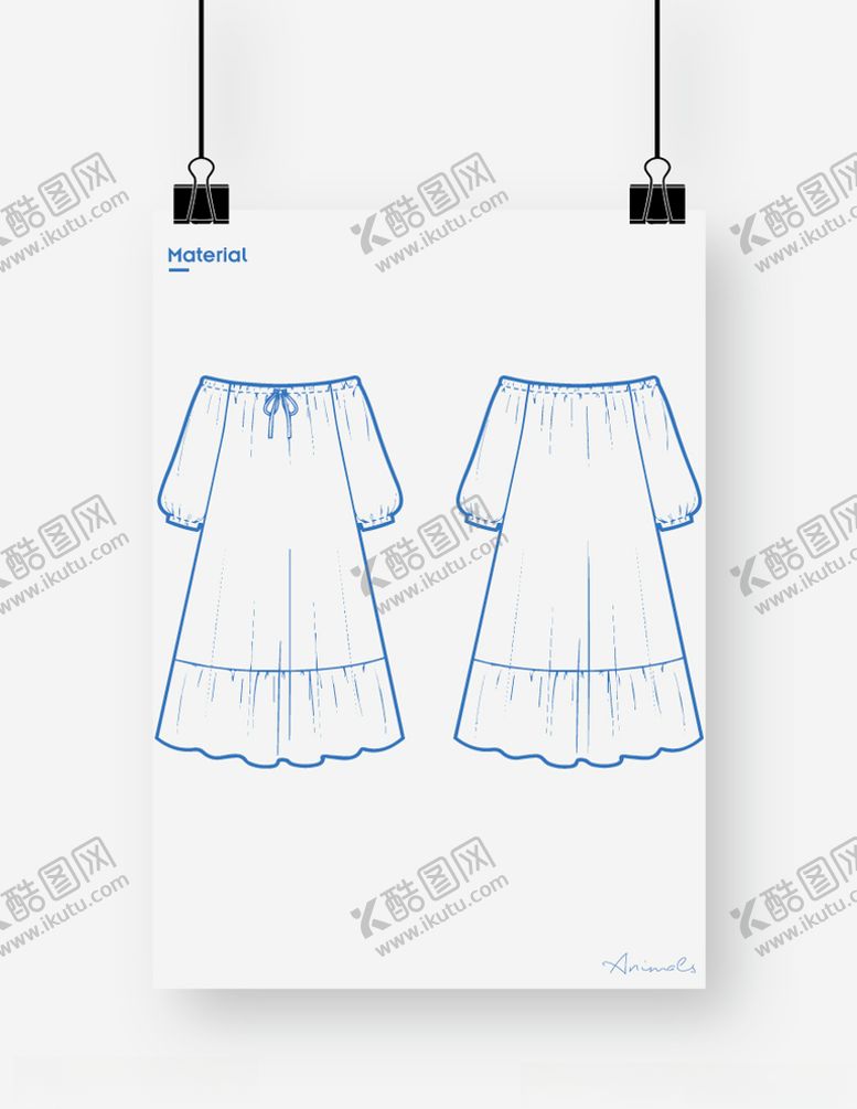编号：50864406250410421753【酷图网】源文件下载-连衣裙