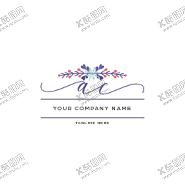 编号：48764207071348213377【酷图网】源文件下载-简易线性logo