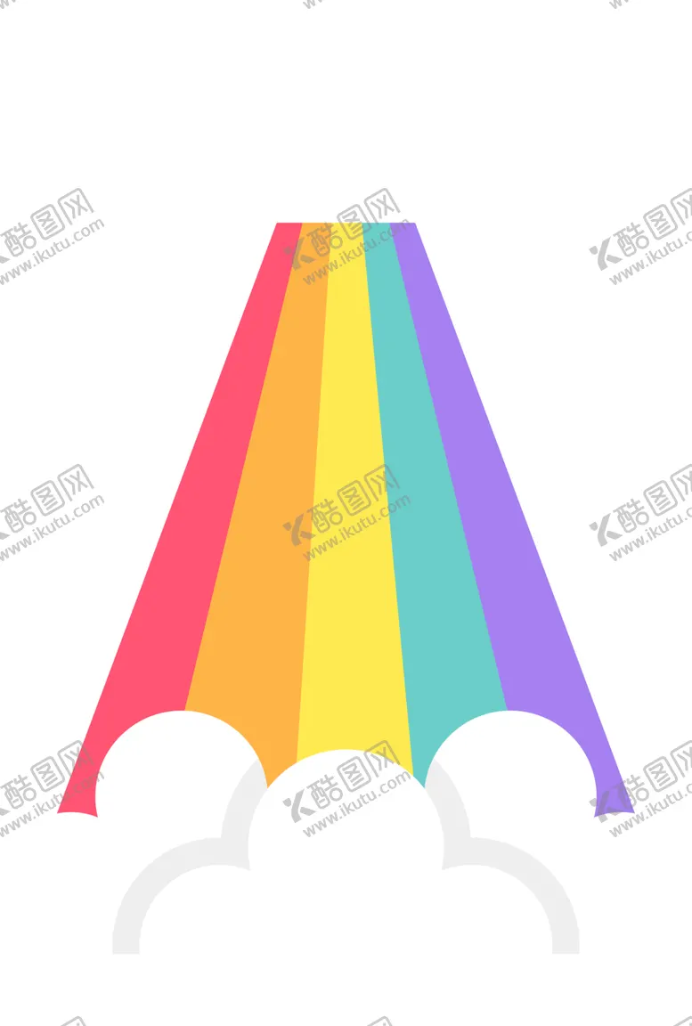 编号：77460802031300331694【酷图网】源文件下载-简约彩虹