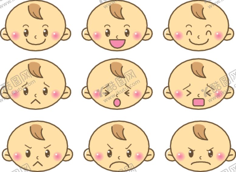 编号：41250010132326005381【酷图网】源文件下载-人物表情