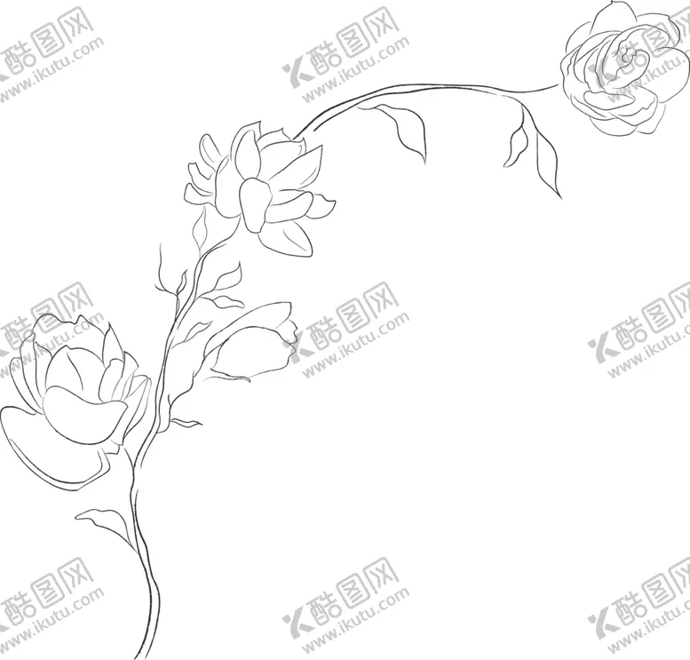 编号：17958904171807202466【酷图网】源文件下载-森系花卉
