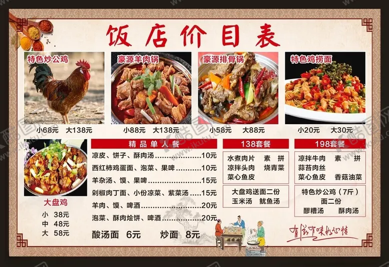 编号：70889907011008435842【酷图网】源文件下载-菜单
