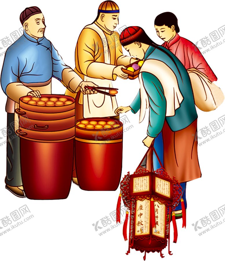 编号：29128406190531004383【酷图网】源文件下载-卖月饼