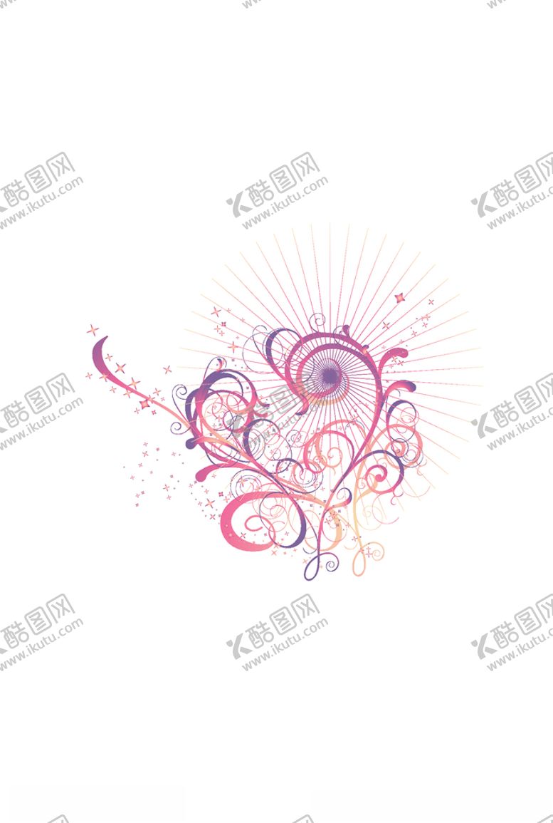 编号：94852209120928409056【酷图网】源文件下载-心形花卉