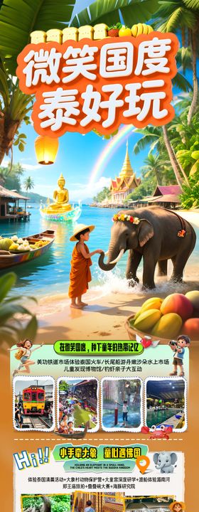 普吉岛斯米兰旅游海报展架