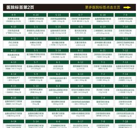 药品标签
