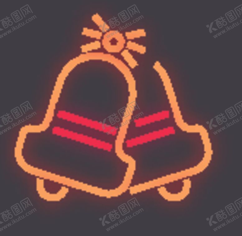 编号：25738409101518457004【酷图网】源文件下载-霓虹灯铃铛
