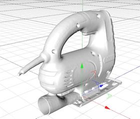 C4D模型木工刨刀