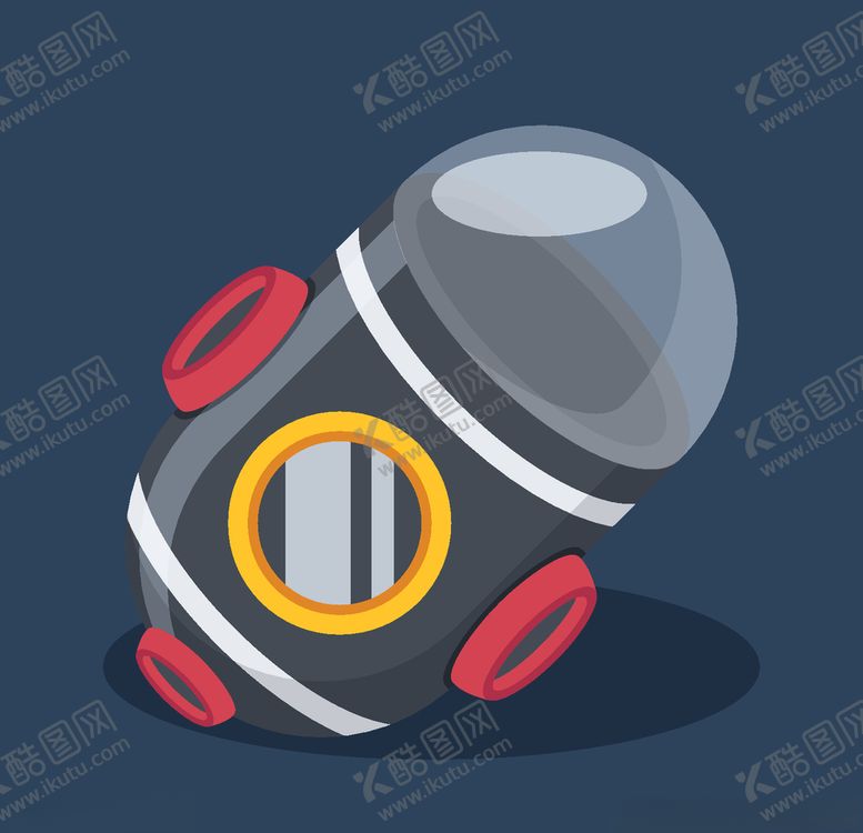 编号：89853905191152104228【酷图网】源文件下载-卡通潜水舱
