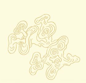 祥云中式图形传统底纹背景古典回形纹