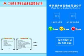 食品安全信息公示栏