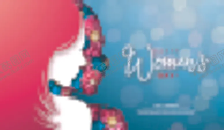 编号：59546510231612295695【酷图网】源文件下载-妇女节海报