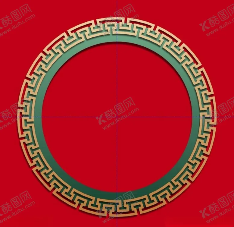 编号：48729507131218395652【酷图网】源文件下载-中国风边框金色